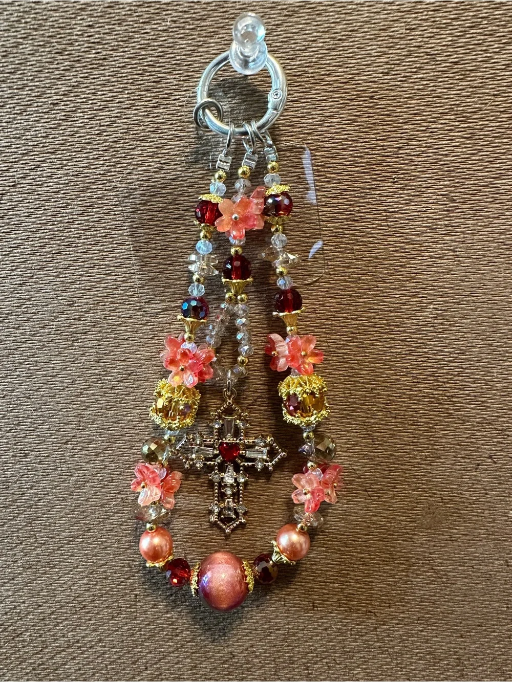 Assorted Beaded Bag/Phone Charms